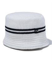 NEW ERA/ニューエラ ニットバケット Knit Bucket ライン アイボリー ハット バケハ 13750564(IVR-FREE)