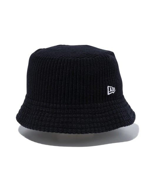 NEW ERA ニューエラ Knit Bucket ニットバケット 13327795 ハット 帽子 KK1 D28(BK-FREE)