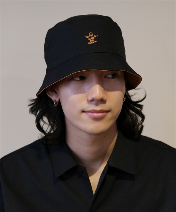 THRASHER スラッシャー ハット GONZ SAD GONZ ART リバーシブル BUCKET HAT 24TH-H05