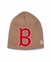 NEW ERA/ニューエラ ビーニー ベーシック ビーニー Cooperstown クーパーズタウン ボストン・レッドソックス ベージュ 13751401