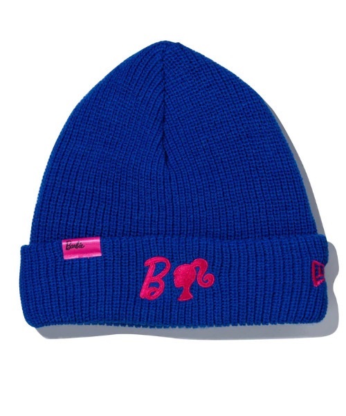 NEW ERA ニューエラ SOFT CUFF KNIT Barbie シルエット ソフト カフニット バービー 13327587 ビーニー 帽子 ユニセックス KK1 A16(ROY-F)