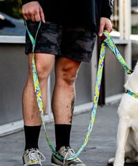 WOLFGANG ウルフギャング 犬用 リード ModernCanvas Leash Sサイズ 小型犬用 モダンキャンバス リーシュ グリーン系 WL-001-103(GR-S)