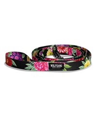 WOLFGANG ウルフギャング 犬用 リード DarkFloral LEASH Lサイズ 中型犬用 大型犬用 ダークフローラル リーシュ 花柄 ブラック WL-003-00