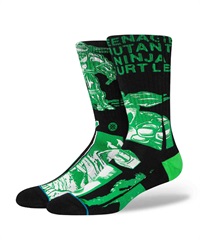 STANCE/スタンス ソックス 靴下 TMNT Teenage Mutant Ninja Turtles ティーンエイジ・ミュータント・ニンジャ・タートル コラボモデル A556D23TMN