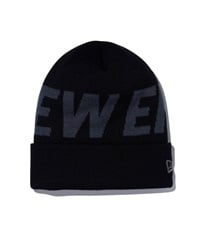 NEW ERA ニューエラ ビーニー ベーシック カフニット Billboard ブラック × チャコール 13751387