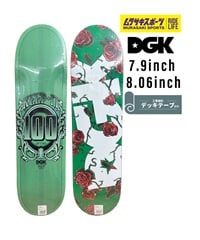 DGK ディージーケー スケートボード デッキ 7.9inch 8.06inch BLOOM GREEN スケートボード デッキ｜ムラサキスポーツオンラインストア  通販