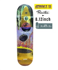 PRIMITIVE プリミティブ スケートボード デッキ 8.12inch HAMILTON NEW WORLDS DECK