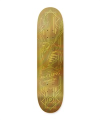 PRIMITIVE プリミティブ スケートボード デッキ 8.125inch MCCLUNG HOLOFOIL HORNET