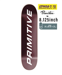 PRIMITIVE プリミティブ スケートボード デッキ 8.125inch EURO SLANT CORE