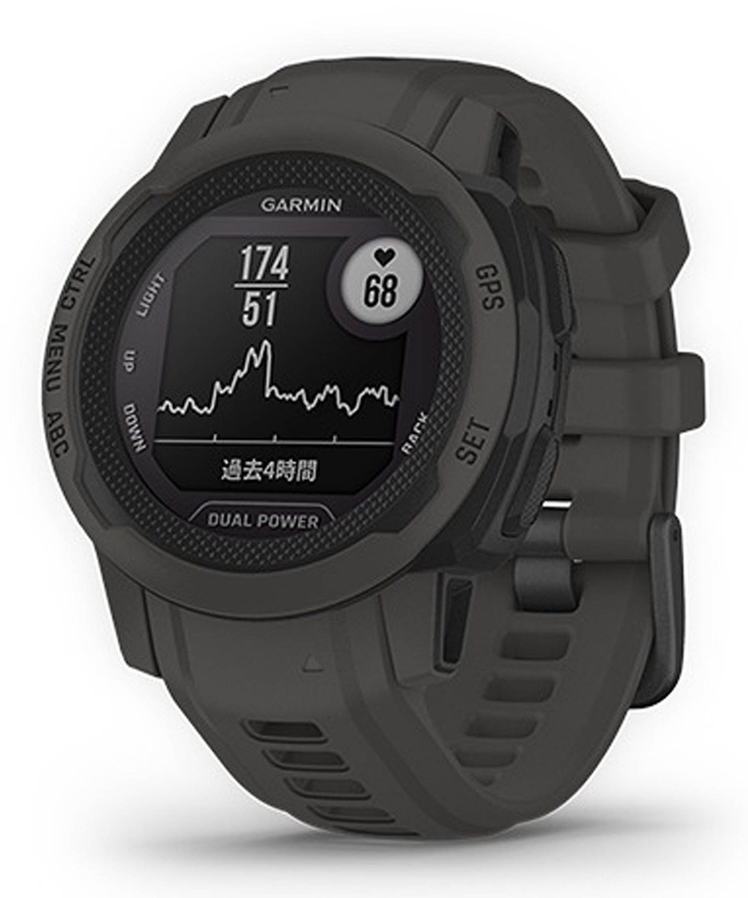 GARMIN ガーミン 時計 スマートウォッチ Instinct 2S Dual Power 010-02564-40  時計｜ムラサキスポーツオンラインストア 通販