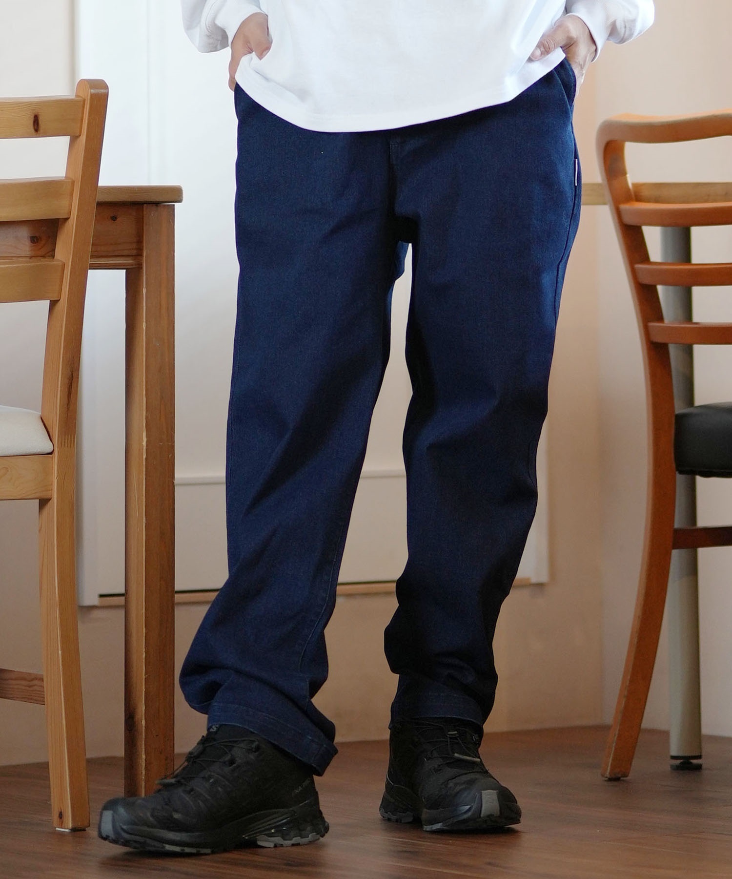 ELEMENT エレメント ロングパンツ メンズ SHOD PANTS STD DENIM スタンダード デニム ストレッチ BE022-700(RIG-M)