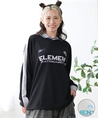 ELEMENT エレメント ゲームシャツ レディース 長袖 シャツ ロンT BE024-152(SIL-M)