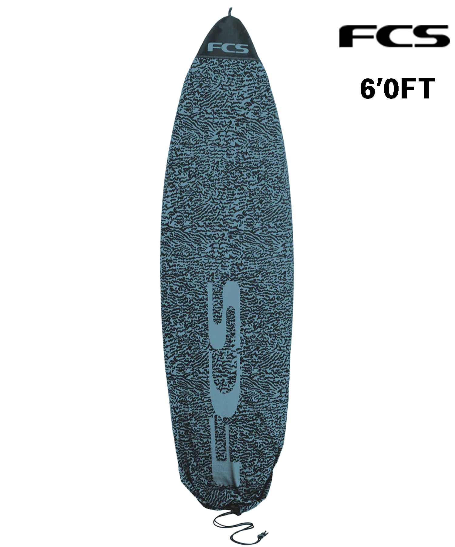 FCS エフシーエス SFT STRETCH FUN BOARD 6'0FT ショートボード BST-060-FB-TBL サーフィン ソフトケース ショートボード用 ムラサキスポーツ