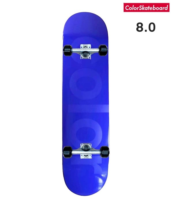 ColorSkateboard カラースケートボード  スケートボード コンプリート COLOR COMPLETE 7.5～8.0 ムラサキスポーツ