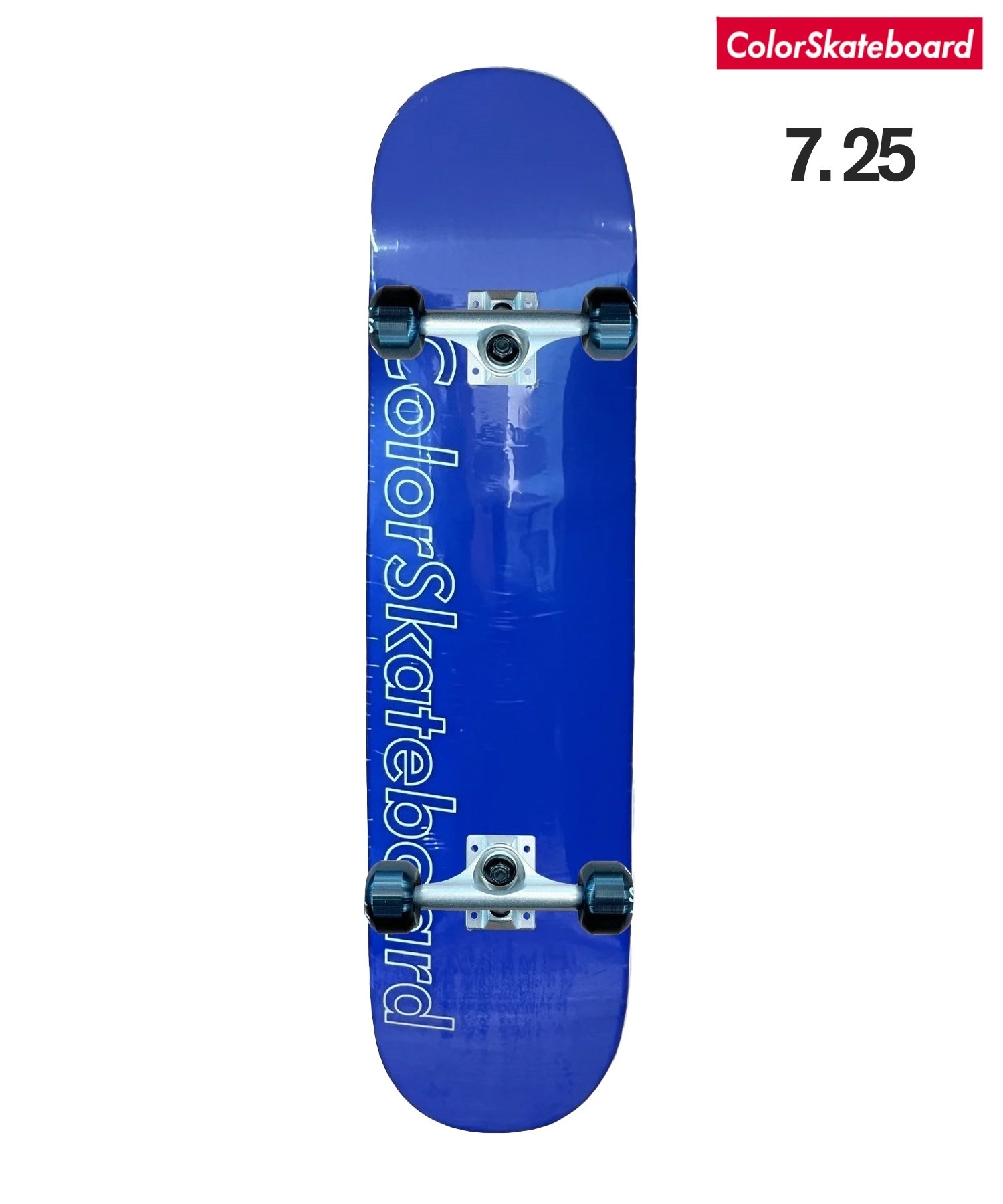 ColorSkateboard カラースケートボード  スケートボード コンプリート PSSTIX COMP KIDS 7.25,7.37 ムラサキスポーツ(BL-7.25inch)