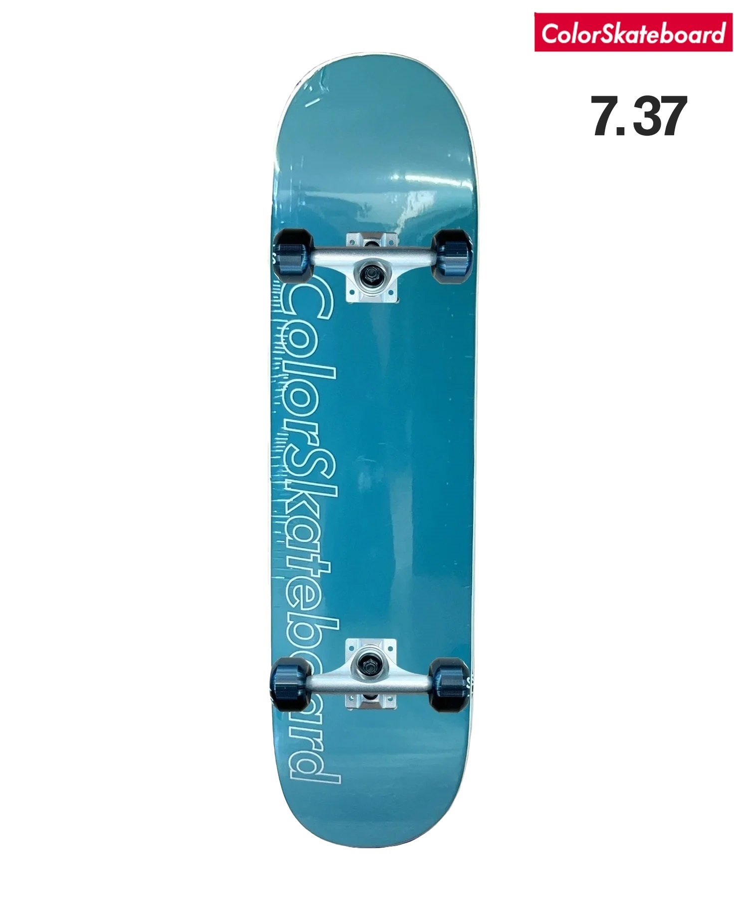 ColorSkateboard カラースケートボード  スケートボード コンプリート PSSTIX COMP KIDS 7.25,7.37 ムラサキスポーツ(GR-7.37inch)