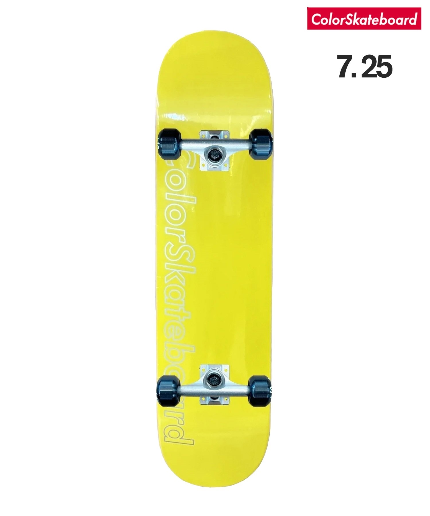 ColorSkateboard カラースケートボード  スケートボード コンプリート PSSTIX COMP KIDS 7.25,7.37 ムラサキスポーツ(YE-7.25inch)