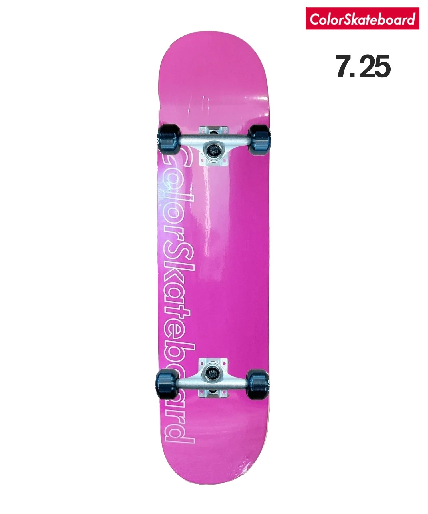 ColorSkateboard カラースケートボード  スケートボード コンプリート PSSTIX COMP KIDS 7.25,7.37 ムラサキスポーツ(PK-7.25inch)