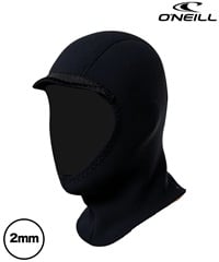 ONEILL オニール HD HYPER FERAK HOOD 2MM AFW-220A3 サーフ ヘッドウェア 冬用 ムラサキスポーツ(BLK-M)