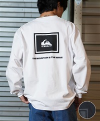 QUIKSILVER クイックシルバー 長袖 Tシャツ メンズ ロンT バックプリント ムラサキスポーツ限定 QLT244608M