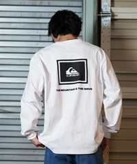 QUIKSILVER クイックシルバー 長袖 Tシャツ メンズ ロンT バックプリント ムラサキスポーツ限定 QLT244608M