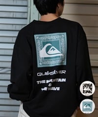 QUIKSILVER クイックシルバー 長袖 Tシャツ ロンT バックプリント QLT244604M ムラサキスポーツ限定