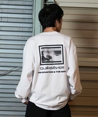 QUIKSILVER クイックシルバー 長袖 Tシャツ メンズ ロンT バックプリント ムラサキスポーツ限定 QLT244603M