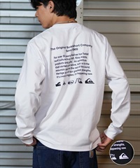 QUIKSILVER クイックシルバー 長袖 Tシャツ メンズ ロンT オーバーサイズ バックプリント ユニセックス QLT244033