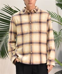 QUIKSILVER クイックシルバー 長袖シャツ メンズ ネルシャツ チェック レギュラーフィット AQYWT03375(TFH1-M)