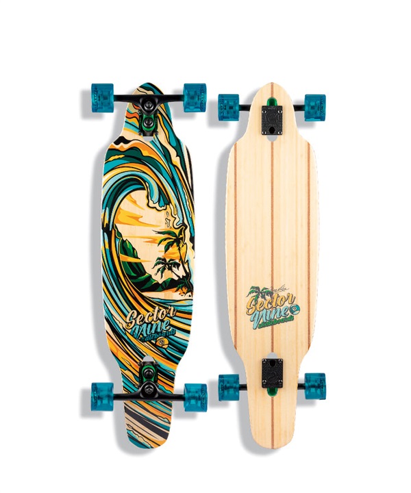 SECTOR9 セクターナイン ロング スケートボード コンプリート 36inch STRIKER CANOPY