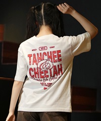 TAHCHEE ターチー 半袖 Tシャツ レディース レトロポップ バックプリント ルーズシルエット TC240900-07