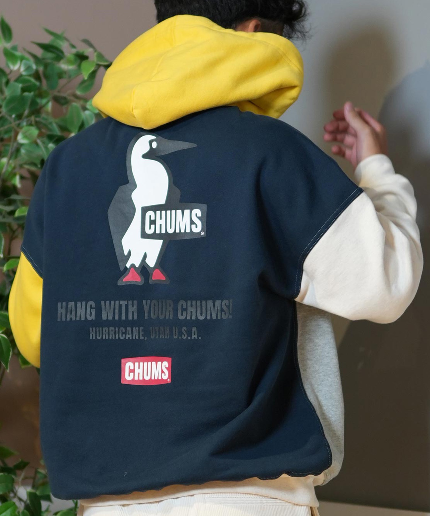 CHUMS チャムス パーカー プルオーバー メンズ スウェット フーディー バックプリント オーバーサイズ CH00-1476 ムラサキスポーツ限定  パーカー｜ムラサキスポーツオンラインストア 通販