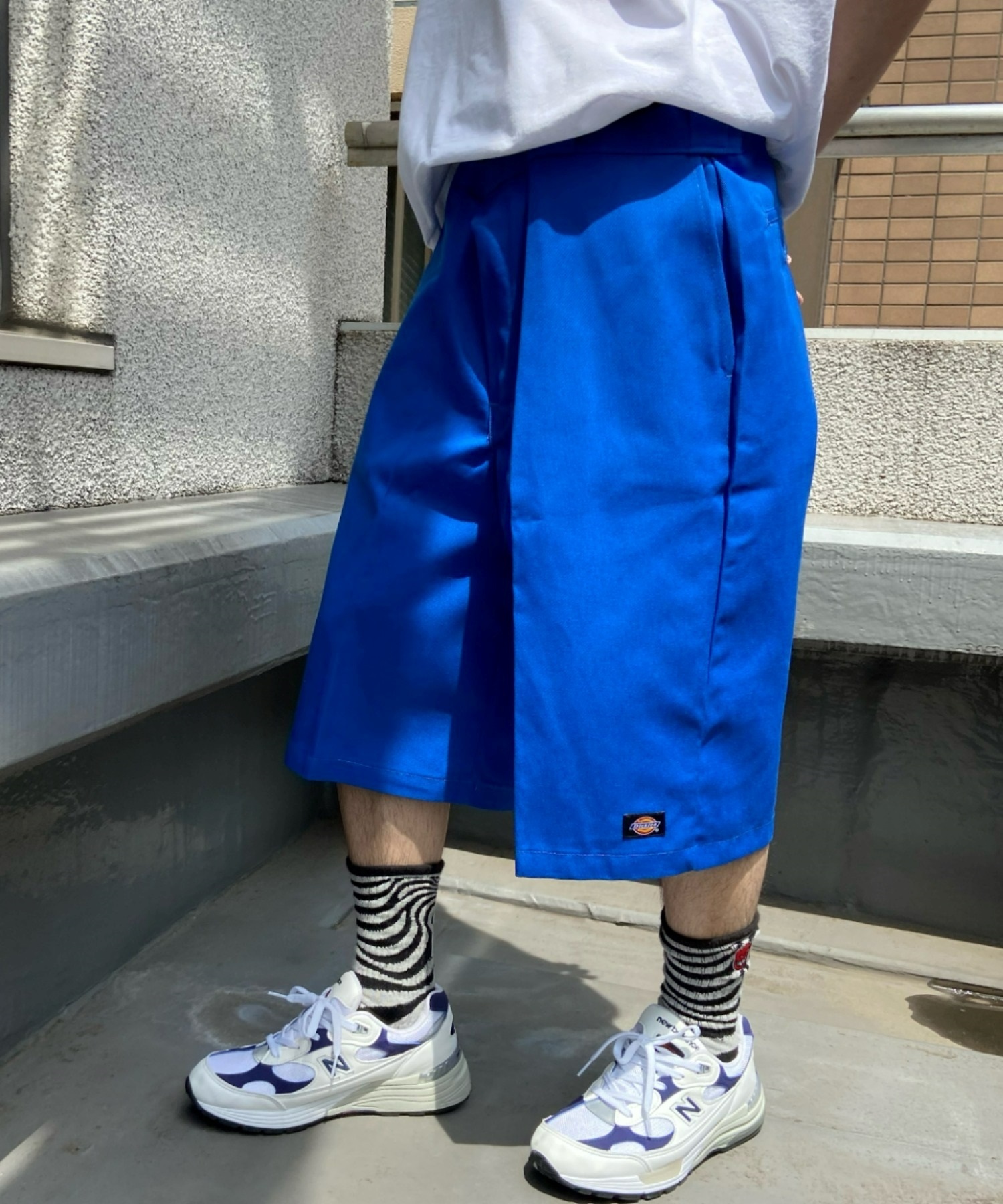 Dickies ディッキーズ ショートパンツ ハーフパンツ ショーツ オーバーサイズ 13" ワークショーツ ルーズフィット 42283 14562900(40BLU-28inch)