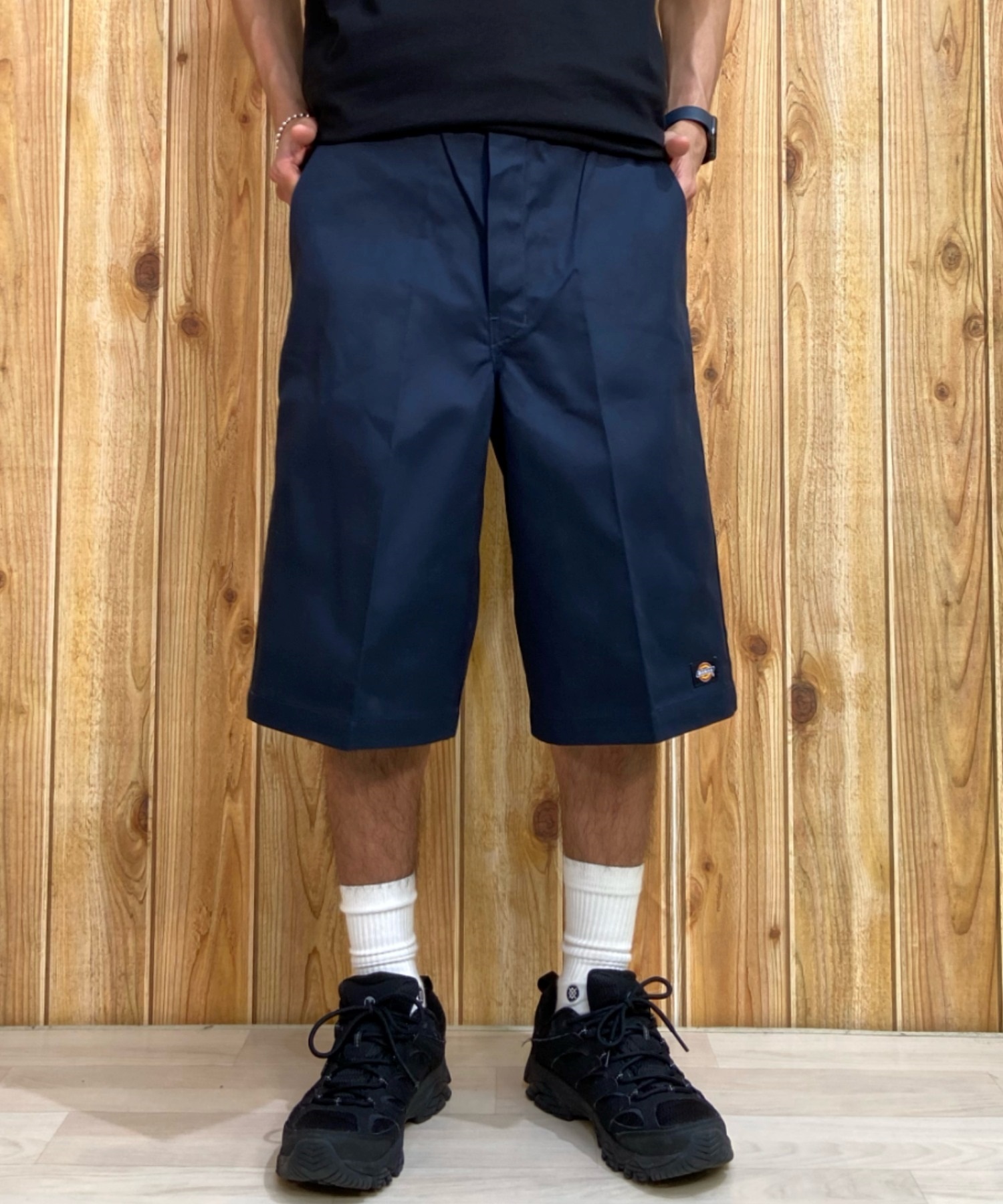 Dickies ディッキーズ ショートパンツ ハーフパンツ ショーツ オーバーサイズ 13" ワークショーツ ルーズフィット 42283 14562900(49NVY-28inch)