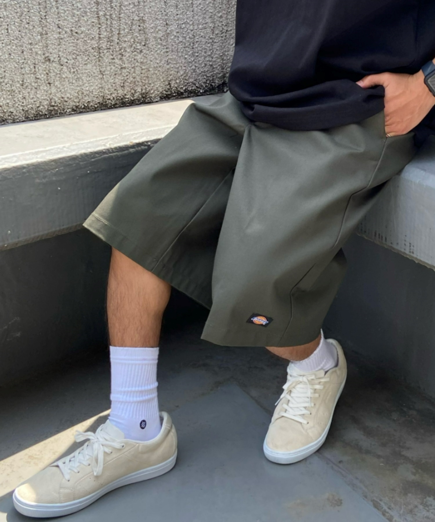 Dickies ディッキーズ ショートパンツ ハーフパンツ ショーツ オーバーサイズ 13" ワークショーツ ルーズフィット 42283 14562900(35KHK-28inch)