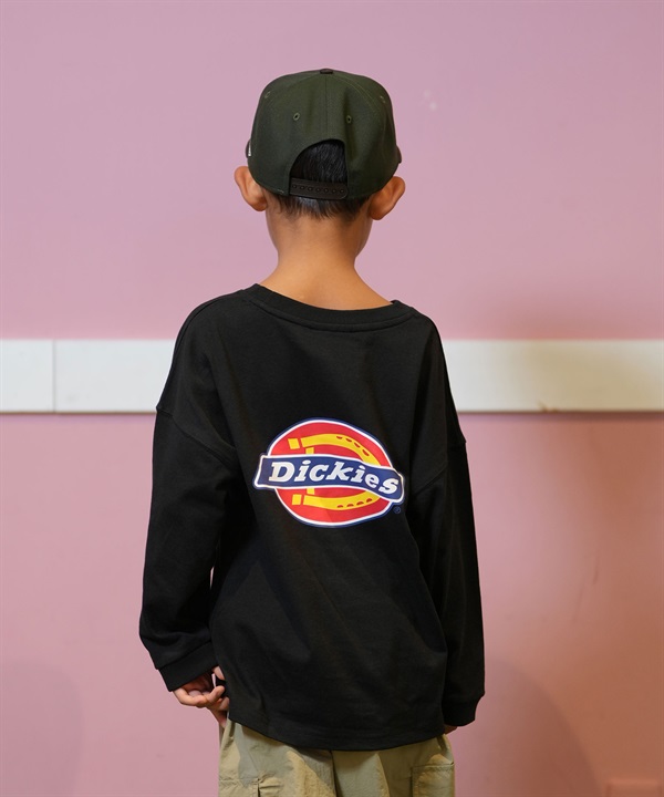 Dickies ディッキーズ Tシャツ キッズ 長袖 ロンT バックプリント 80753600 ムラサキスポーツ限定