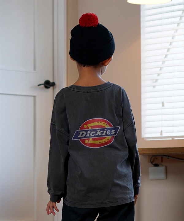 Dickies ディッキーズ Tシャツ キッズ 長袖 ロンT バックプリント 80753600 ムラサキスポーツ限定