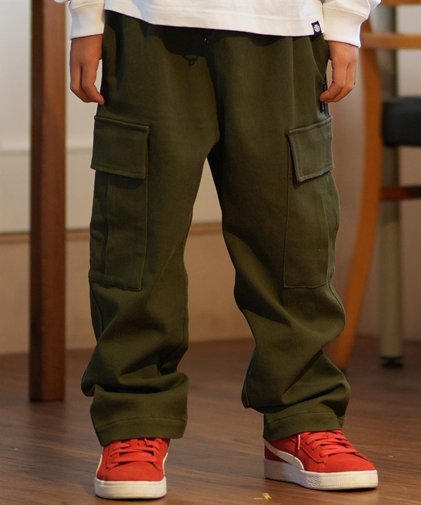 DC ディーシー ボトムス キッズ ロングパンツ ワイドカーゴパンツ ストレッチ 24 KD WIDE CARGO PANT YPT244520