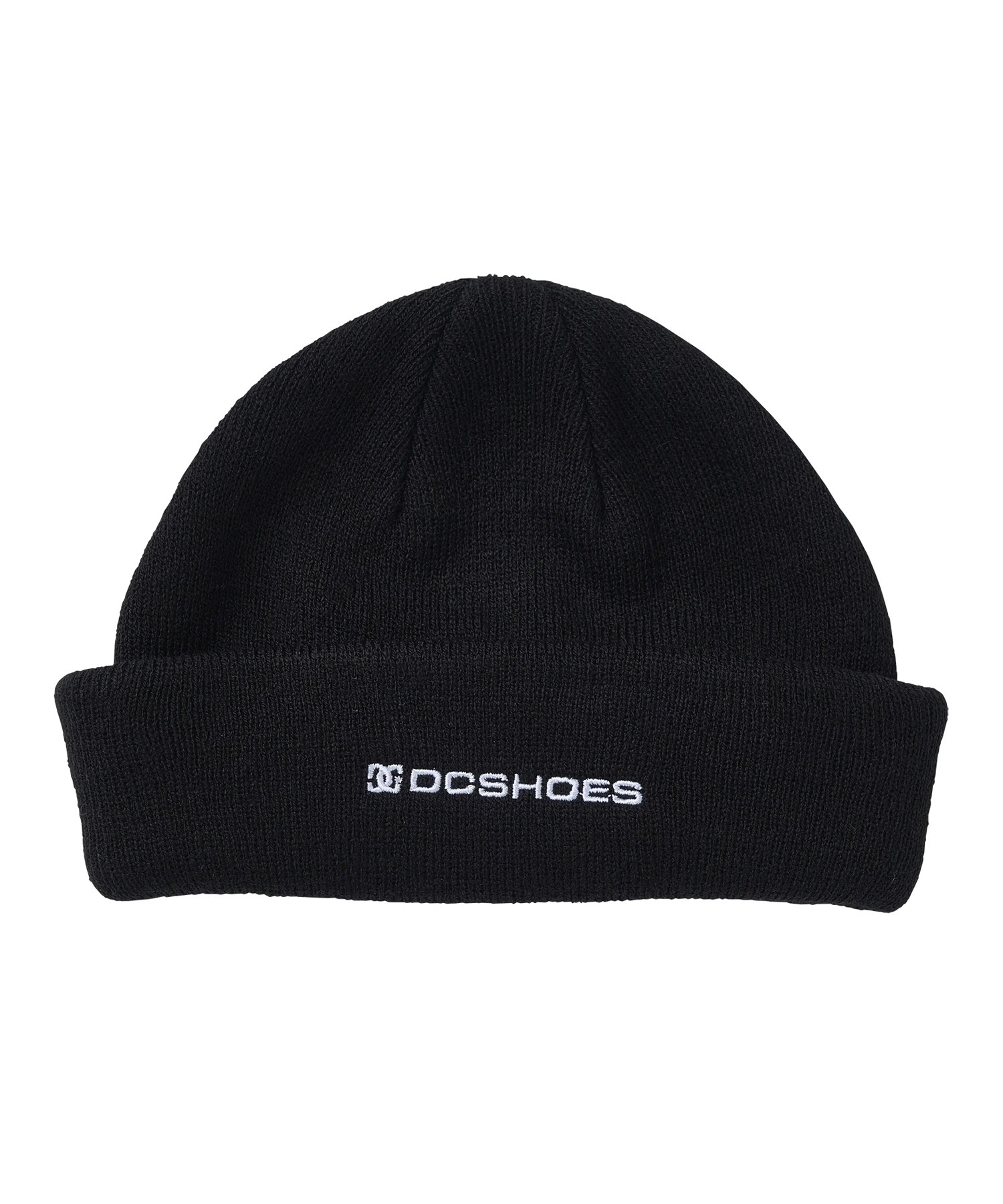 DC ディーシー ビーニー ニットキャップ ニット帽 帽子 ダブル シングル ロゴ 24 2WAY WATCH BEANIE DBE244236(BLK-FREE)