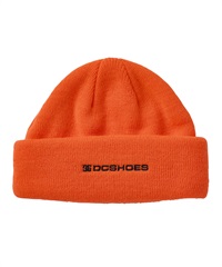 DC ディーシー ビーニー ニットキャップ ニット帽 帽子 ダブル シングル ロゴ 24 2WAY WATCH BEANIE DBE244236(ORG-FREE)