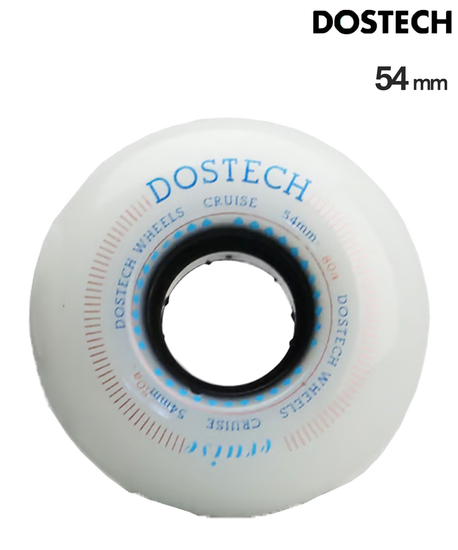 DOSTECH ドステック スケートボード ウィール  CRUISE WHEEL 54ｍｍ ムラサキスポーツ(WT-54)