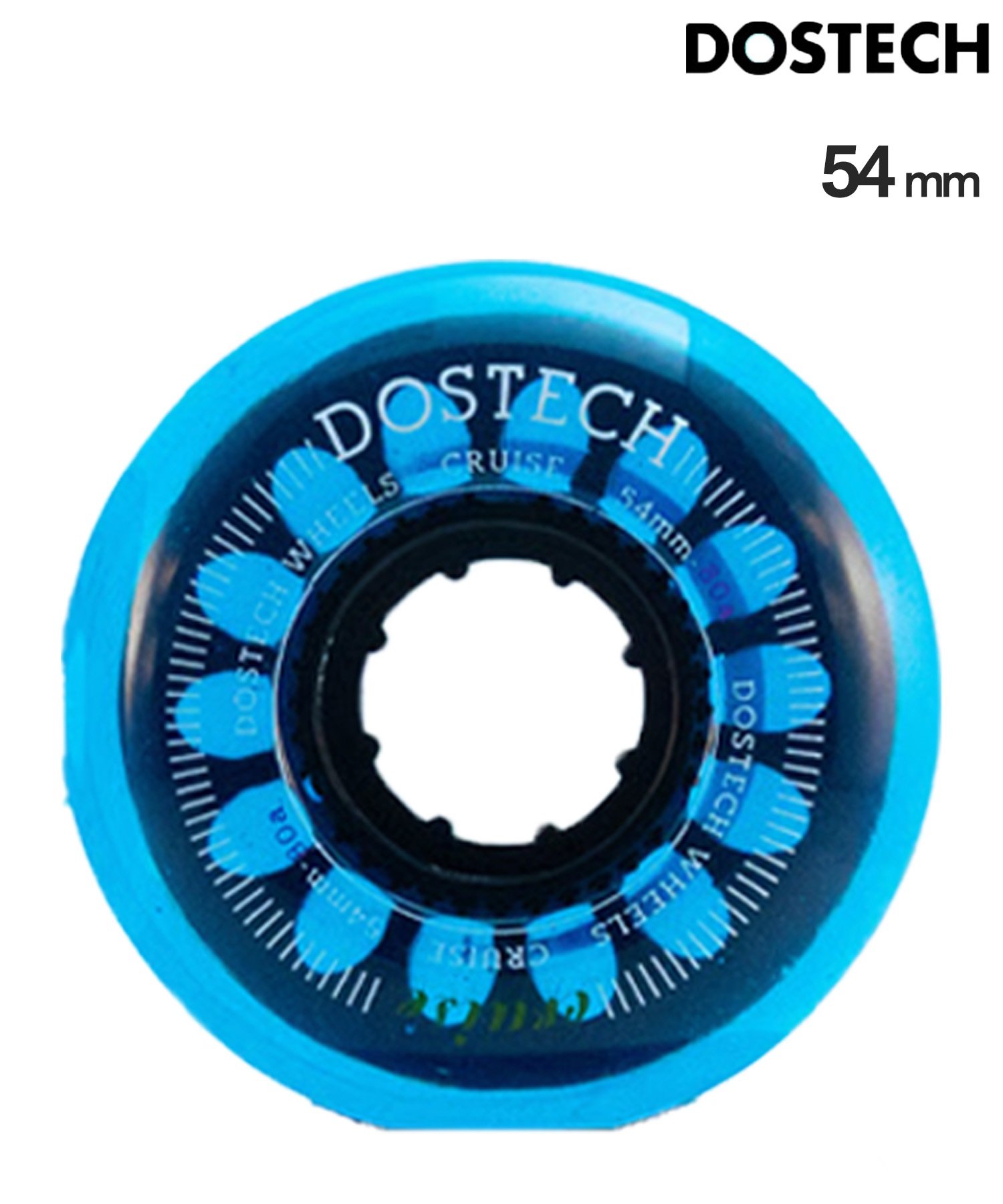 DOSTECH ドステック スケートボード ウィール  CRUISE WHEEL 54ｍｍ ムラサキスポーツ(BL-54)