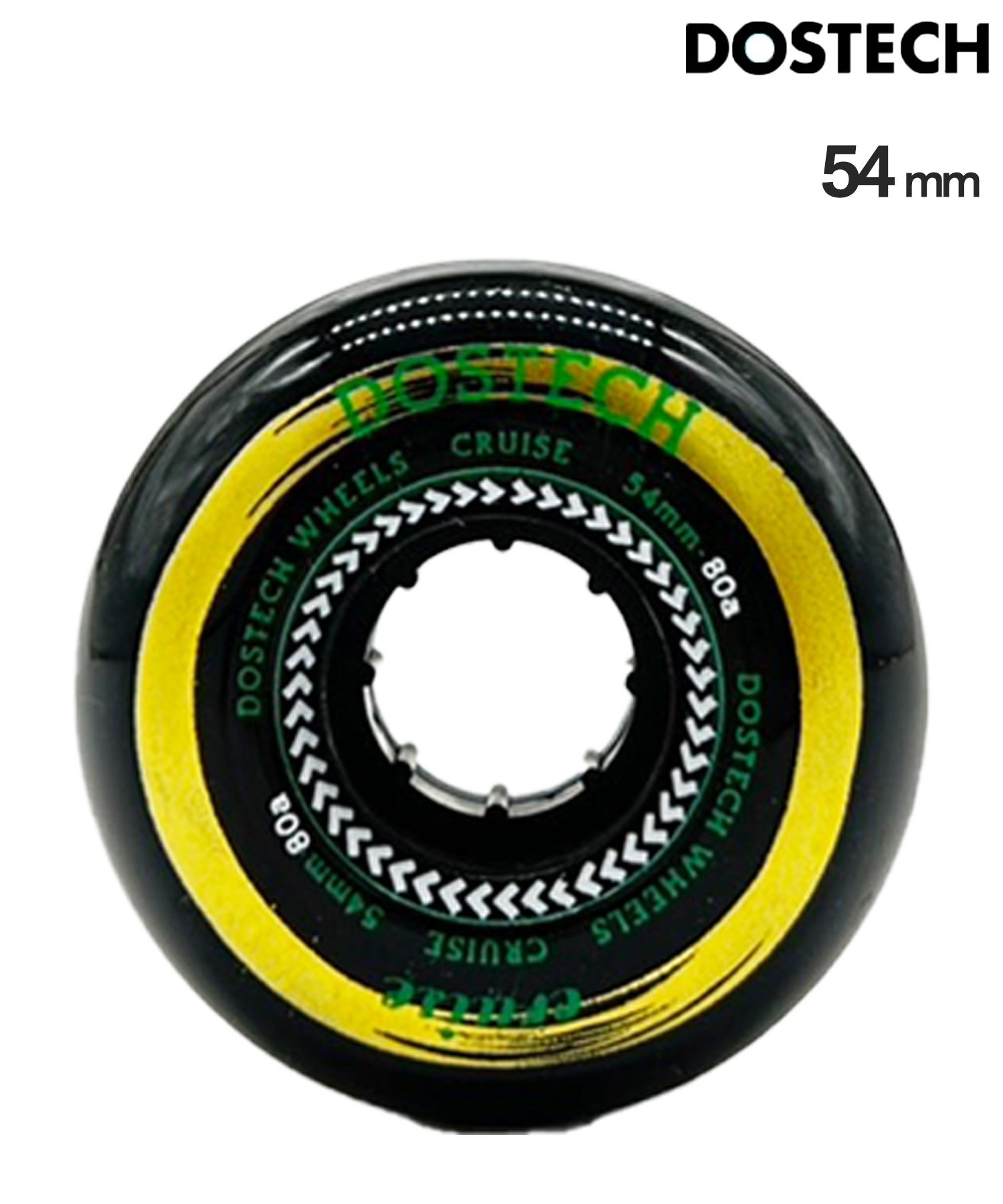 DOSTECH ドステック スケートボード ウィール  CRUISE WHEEL 54ｍｍ ムラサキスポーツ(BK-54)