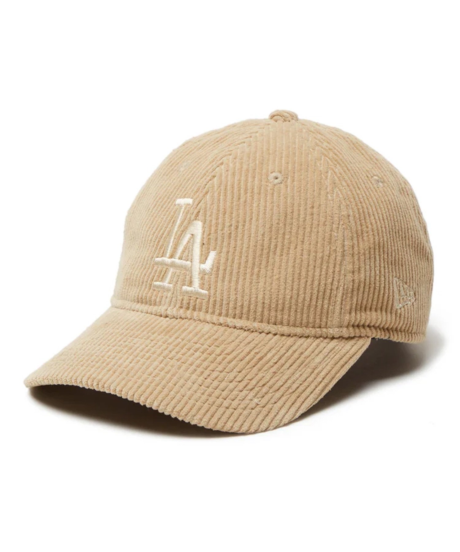 NEW ERA ニューエラ キャップ 帽子 キッズ Youth 9TWENTY MLB Corduroy コーデュロイ ロサンゼルス・ドジャース ベージュ 14325216(BGE-YOUTH)