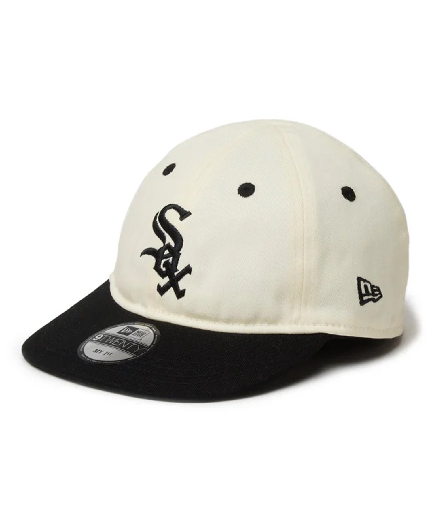 NEW ERA ニューエラ キャップ 帽子 キッズ My 1st 9TWENTY MLB 2-Tone シカゴ・ホワイトソックス クローム  ブラックバイザー 14325253 帽子｜ムラサキスポーツオンラインストア 通販