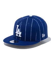 NEW ERA ニューエラ キッズ キャップ 帽子 Youth 9FIFTY MLB Text Stripe ロサンゼルス・ドジャース ダークロイヤル 14111892