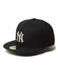 NEW ERA ニューエラ キャップ 帽子 59FIFTY MLB Rhinestone Badge ニューヨーク・ヤンキース ブラック 14307658