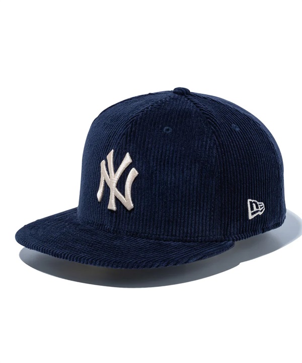 NEW ERA ニューエラ キャップ 帽子 59FIFTY MLB Corduroy コーデュロイ ニューヨーク・ヤンキース ネイビー 14307719