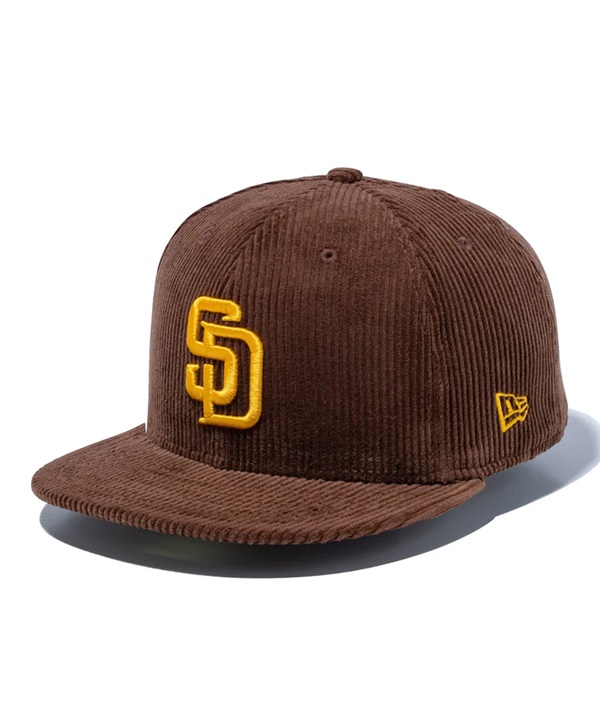 NEW ERA ニューエラ キャップ 帽子 59FIFTY MLB Corduroy コーデュロイ サンディエゴ・パドレス キャメル 14307718