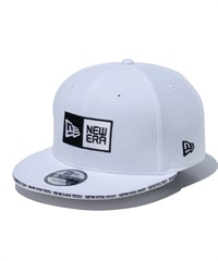 NEW ERA ニューエラ キャップ 帽子 9FIFTY Diamond Era ボックスロゴ ホワイト 14109654